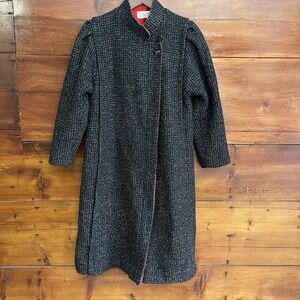 Vintage  Concept Long Wool Coat Women's Size 5 Made In USA